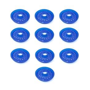 Forma Pequena Assadeira de Silicone com Furo para Bolo Kit 10 Unidades