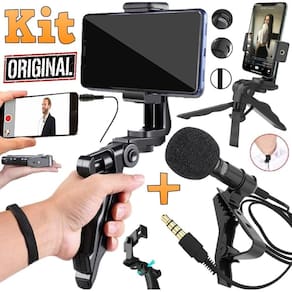 Steadicam tripé estabilizador mão suporte celular câmera