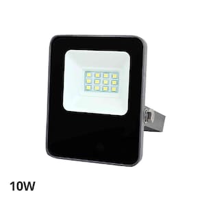 Refletor Move Preto 10W Luz Branca Lorenzetti
