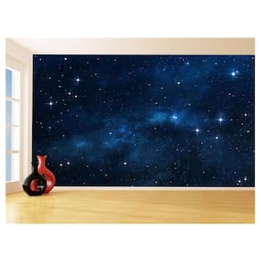 Papel De Parede 3D Espaço Estrelas Galáxia 3,5M Nsp104