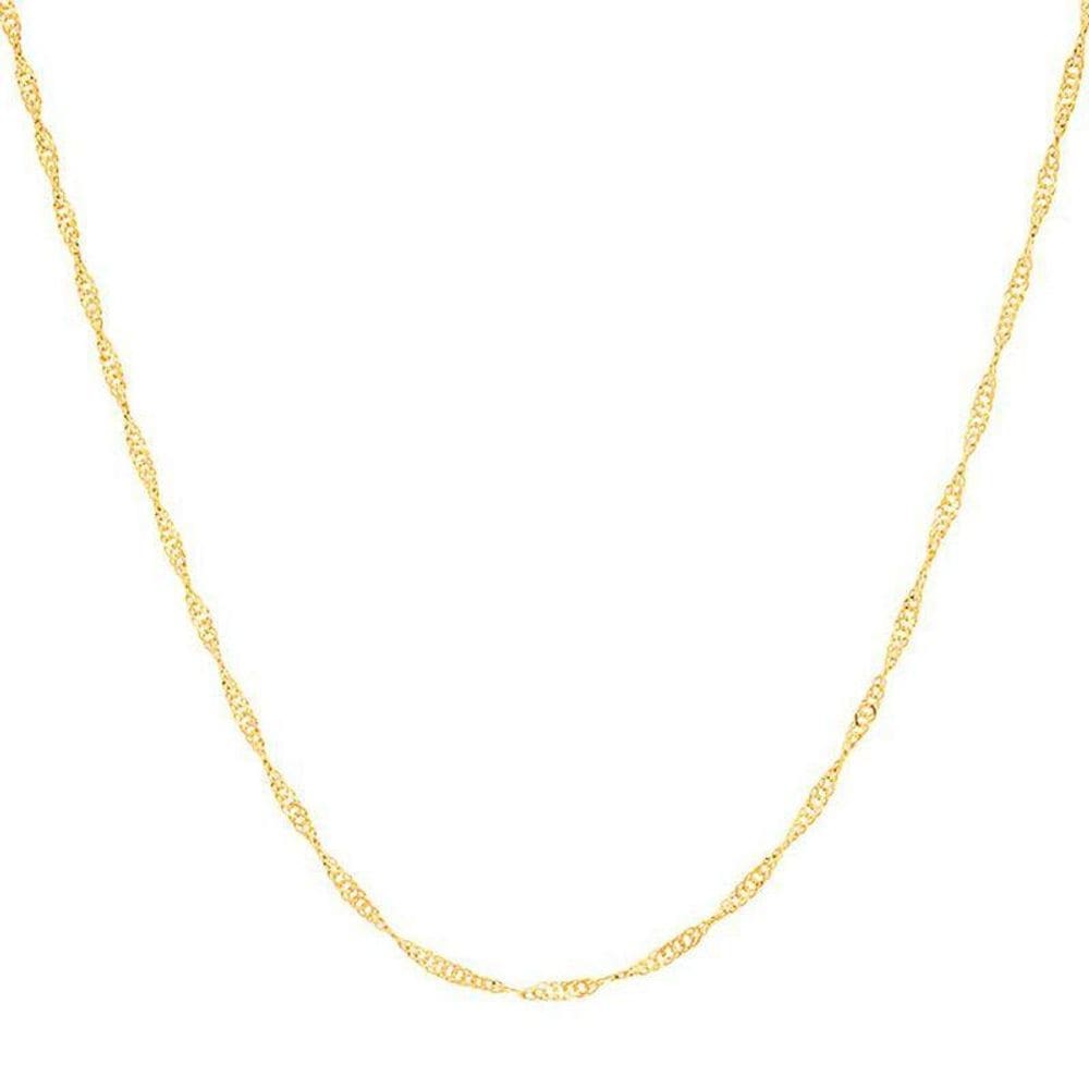 Gargantilha rommanel folheada a ouro 18k 531097
