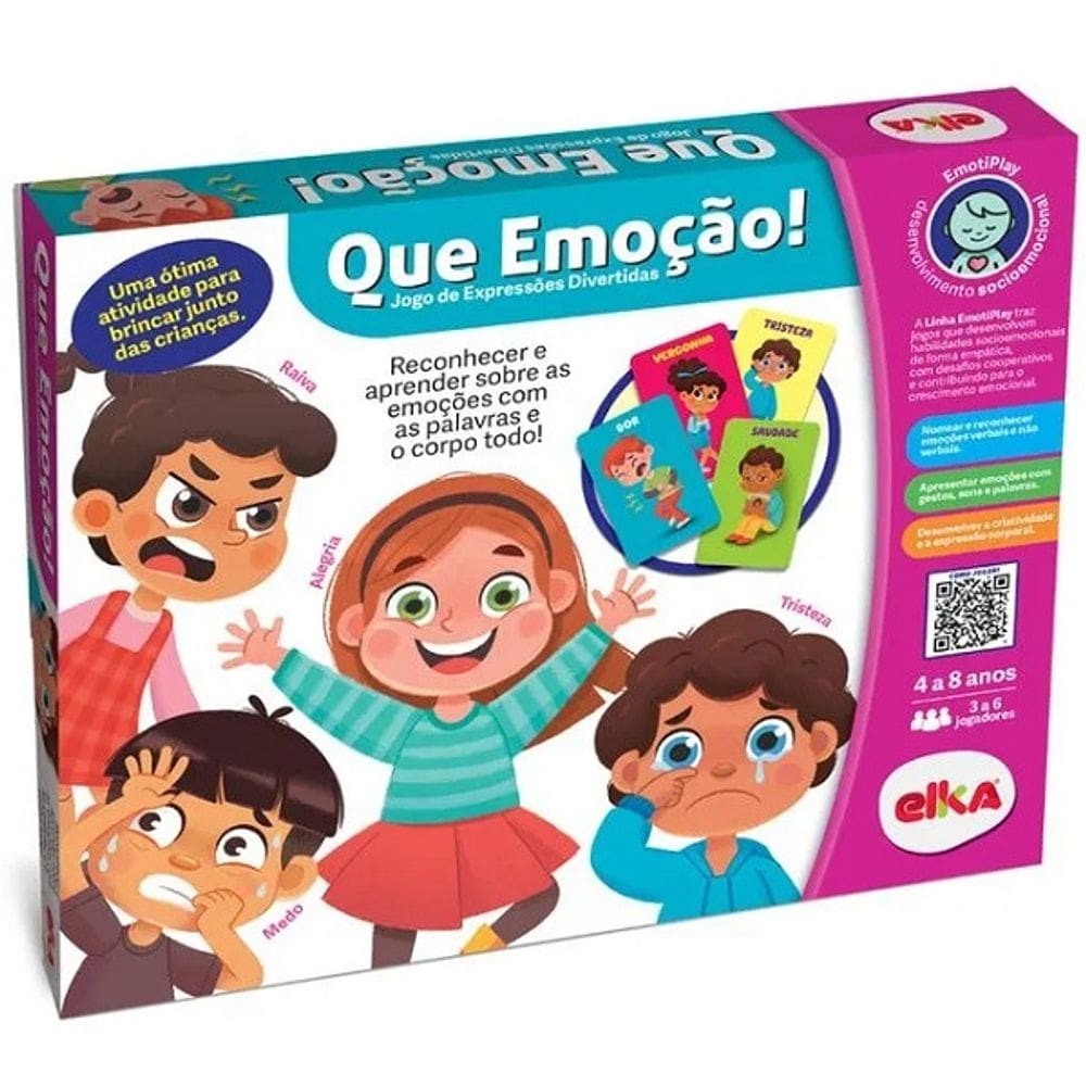 Jogo de Expressoes Que Emoção! ELKA