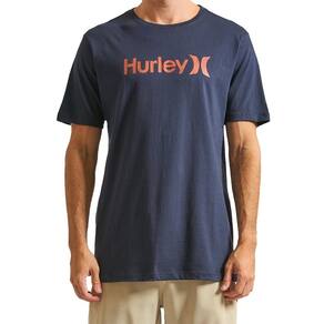 Camiseta Hurley O&O Solid WT24 Masculina Marinho
