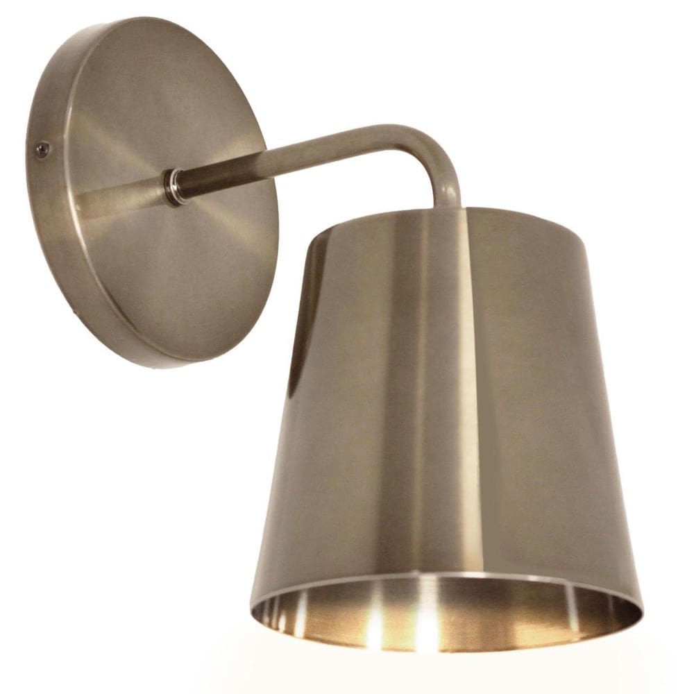 Luminária Arandela Parede Balde Sala Cozinha Hall Bronze
