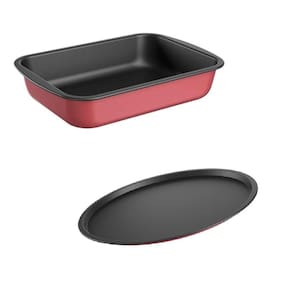 Formas antiaderente bolo torta pizza 2 peças cereja
