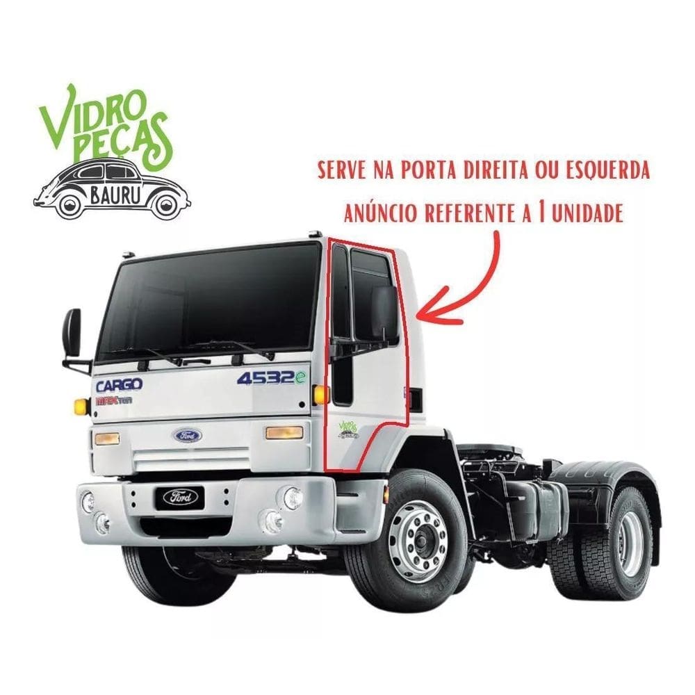 Borracha porta caminhao ford cargo ate 2010 todos