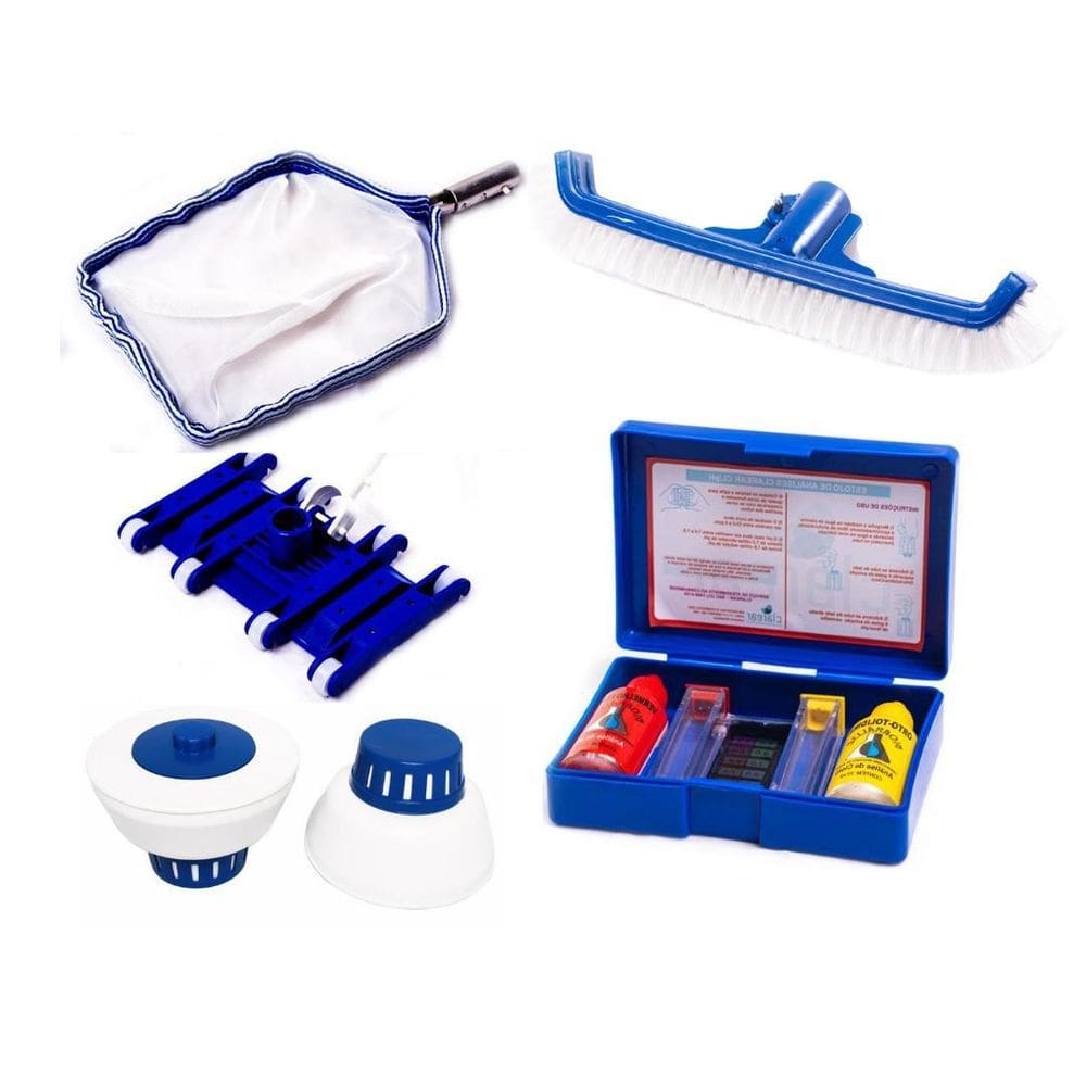 Kit clarear pool party limpeza piscina