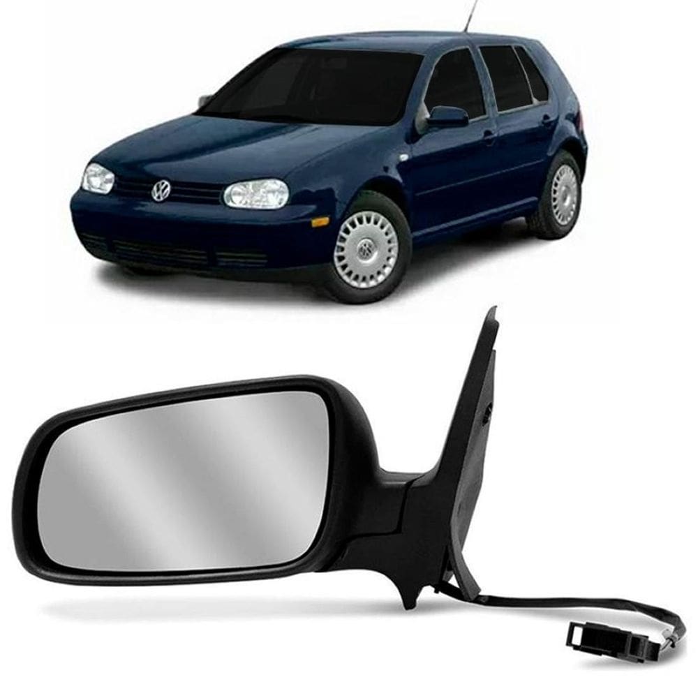 Retrovisor golf 99 20 2001 02 03 04 05 06 elétrico esquerdo