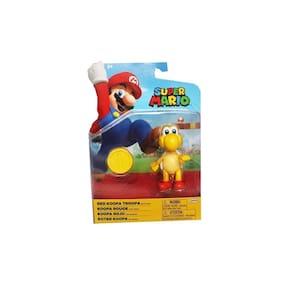 Boneco red koopa troopa super mario 9 cm candide