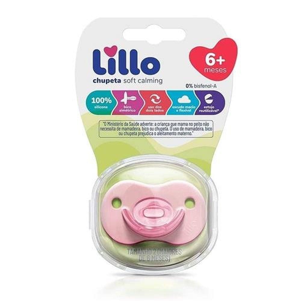 Lillo Chup Soft Calming (6+) Meses Rosa