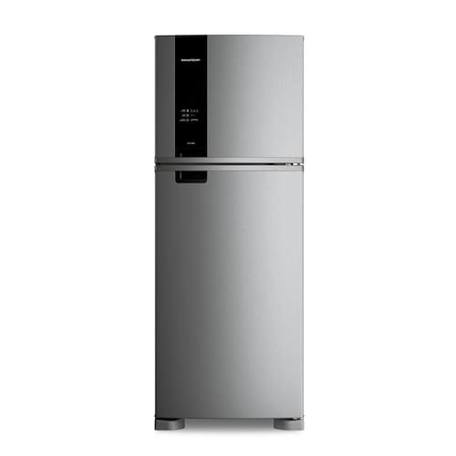 Geladeira Brastemp Frost Free Duplex A+++ 463 litros cor Inox com Fresh Box e Cold Room - BRM55FK - 110V