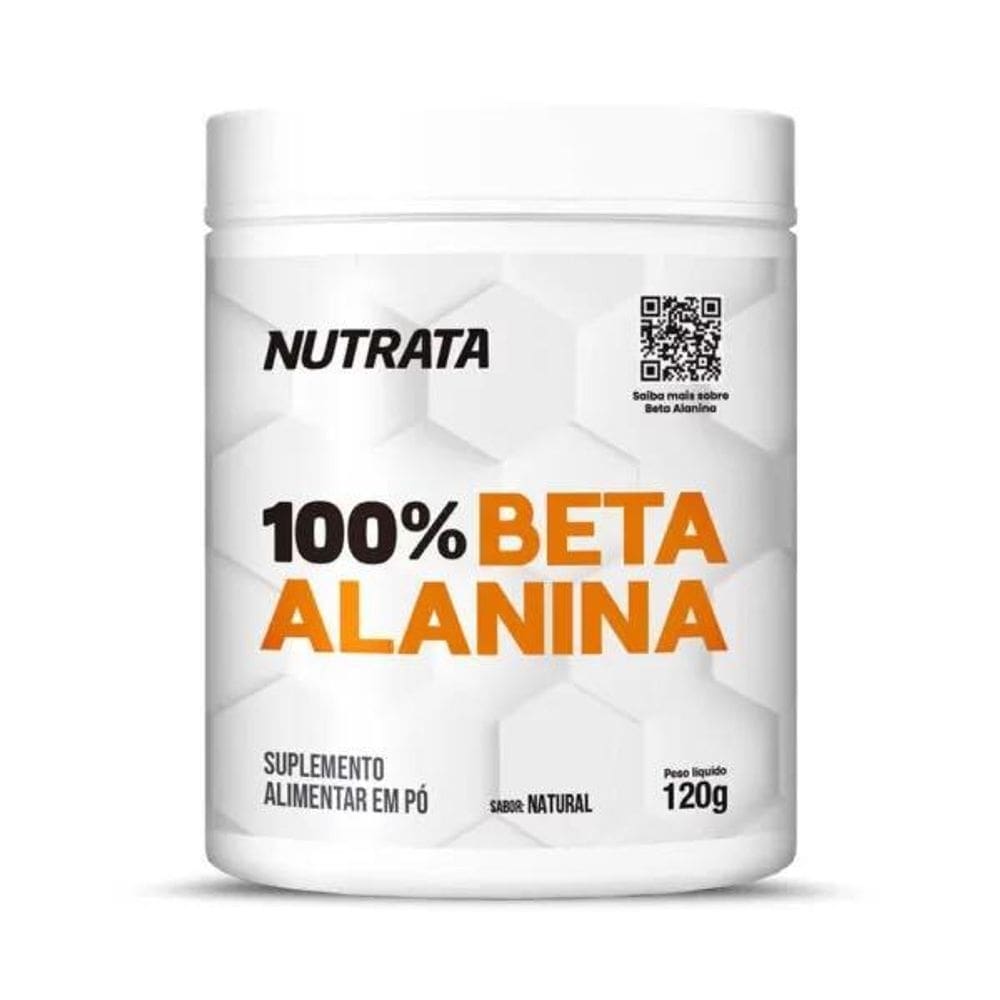 Beta alanina pura 120g - nutrata