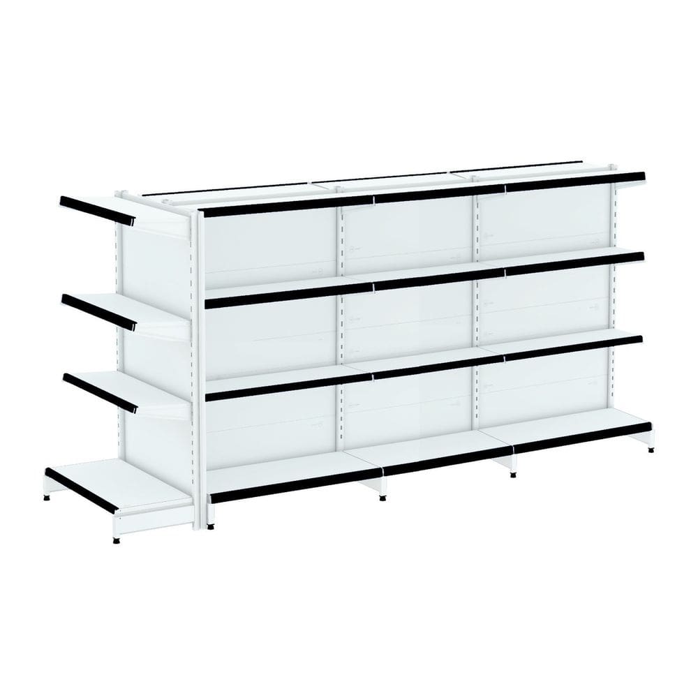 Gondola Centro 137 Fit Ate 3 Metros 1 Ponta Branco 28b Pe Pr