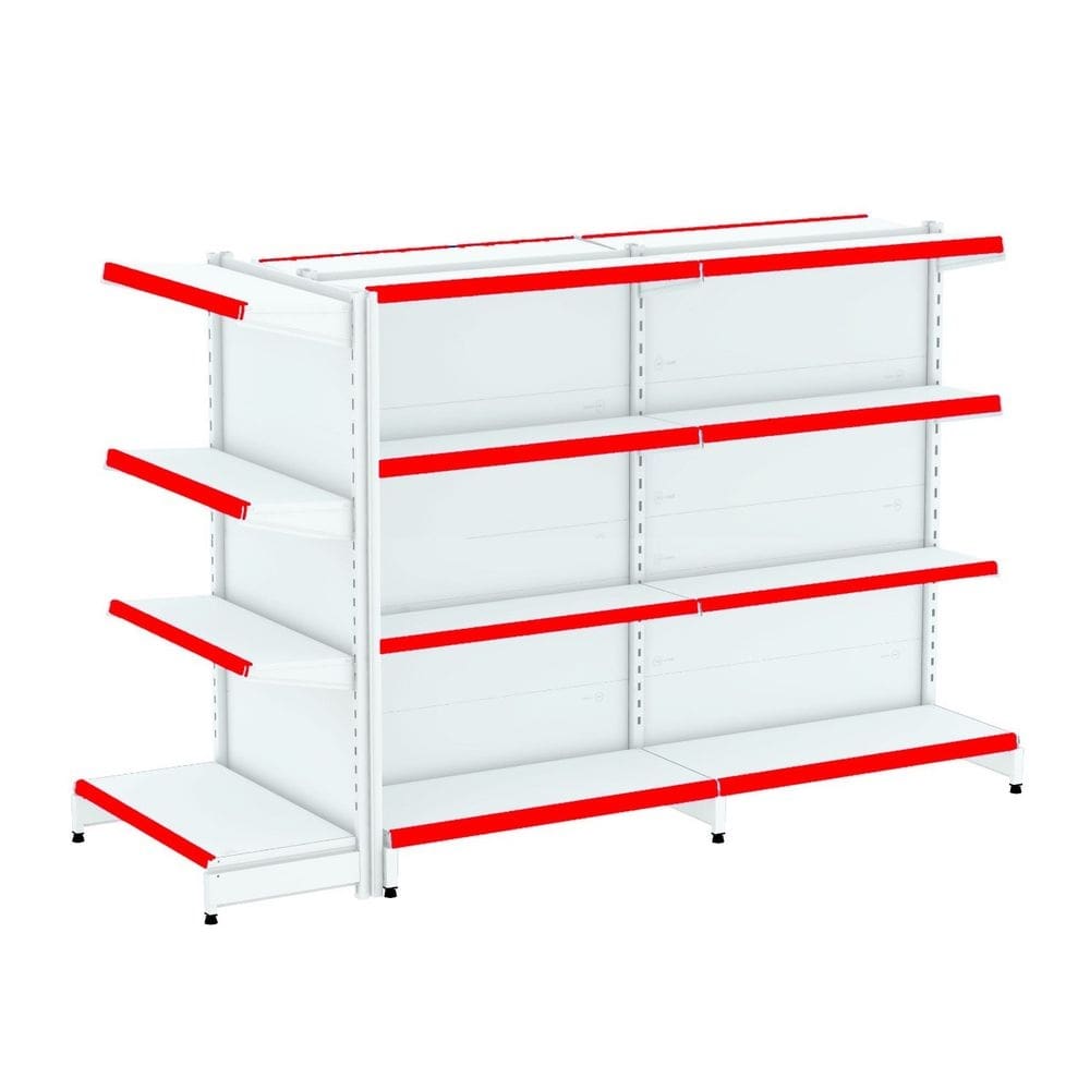 Gondola Centro 137 Fit Ate 2 Metros 1 Ponta Branco 20b Pe Ve