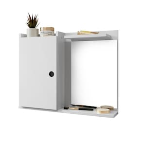 Espelheira Para Banheiro Com Uma Porta Madri