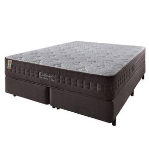 Cama Box King + Colchão Molas Ensacadas Orlando 193x203x67cm