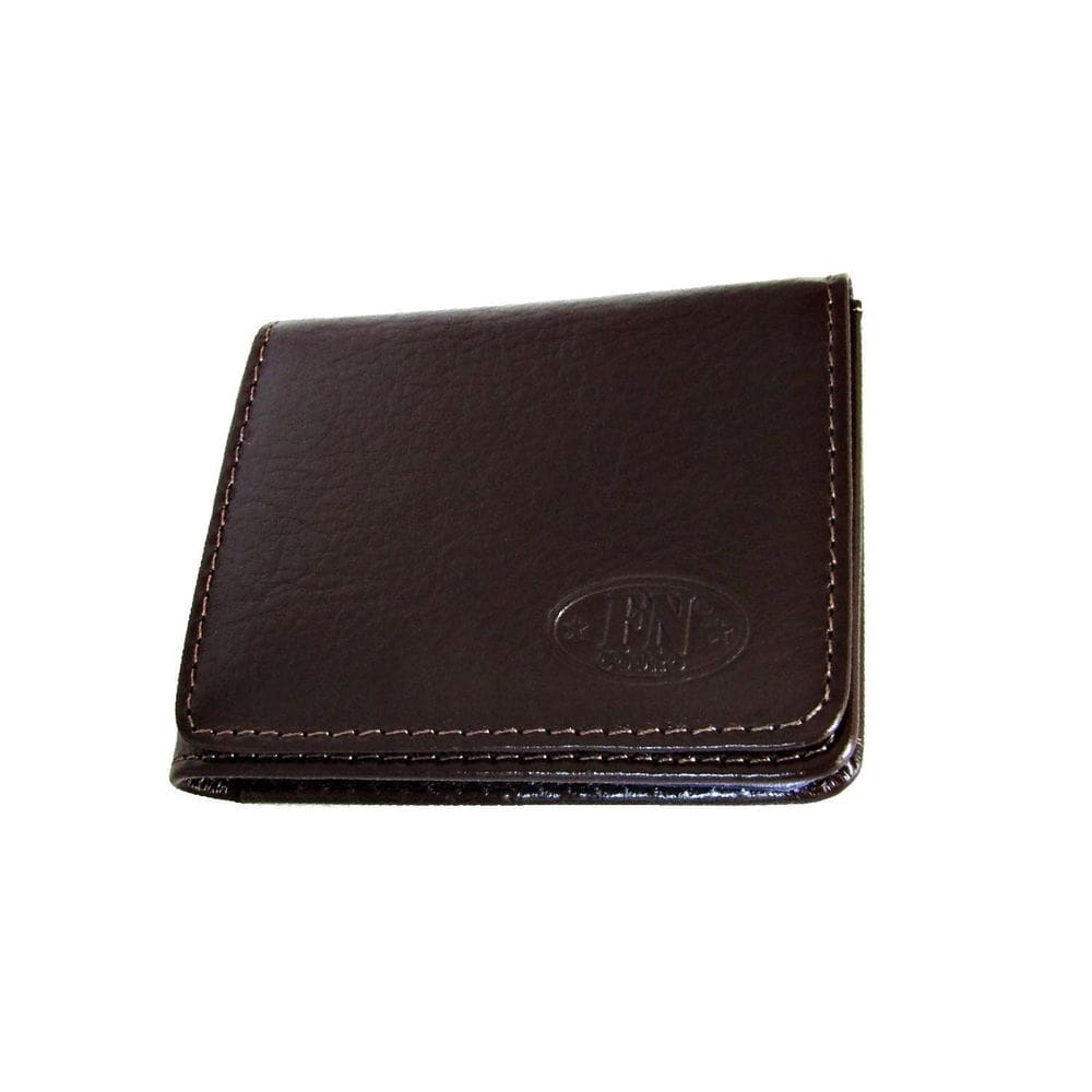Carteira masculina de couro genoíno marrom