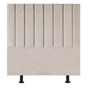 Cabeceira Estofada Cama Box Solteiro 90 cm Mavie Corino