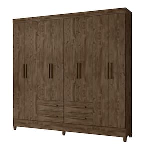 Guarda Roupa Florida Quarto Casal com 8 Portas e 4 Gavetas