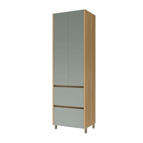 Paneleiro 2 Portas 2 Gavetas 70cm 100% Mdf Rainha