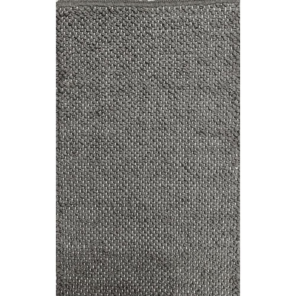 Tapete Tear 60X100 Aqua Cinza Trança
