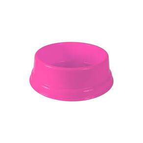 Comedouro Ou Bebedouro Cães Rosa 1200Ml Pet Au Jel Plast