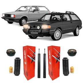 2 amortecedor kit batente dianteiro parati 1987 1988 1989