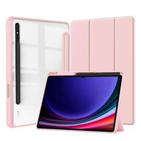 Case magnética acrílico slot caneta para galaxy tab s9+ 12.4
