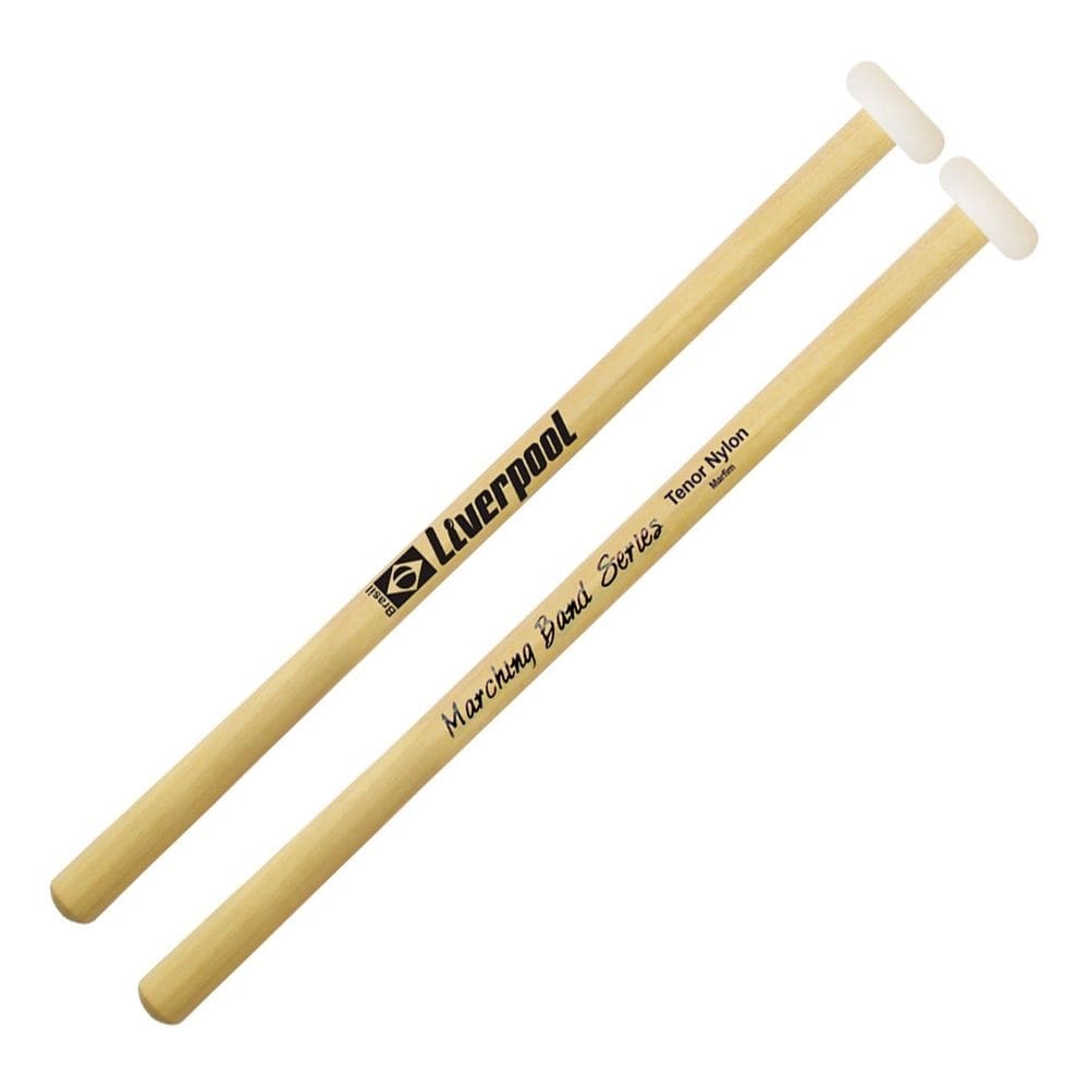 Baqueta Liverpool P/ Tenor Nylon-Marfim Bf Tenny