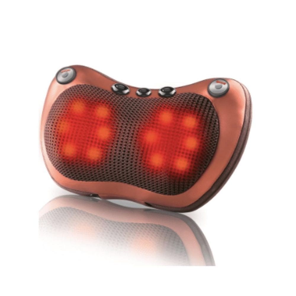 Almofada pescoço massageadora elétrica movimentos circulares
