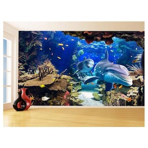 Papel Para Piso De Porcelanato Liquido Água 3,5M Flr24