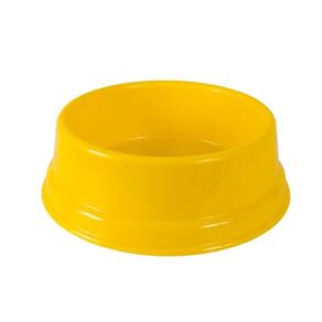 Comedouro Ou Bebedouro Cães Amarelo 1200Ml Pet Au Jel Plast