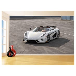 Papel De Parede Carro Koenigsegg Regera Pista 3,5M Car169