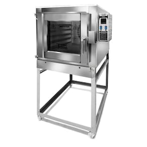 Forno Turbo a Gás Metvisa Total Inox 5 Esteiras 150 Litros 220V FTG150BT220M605