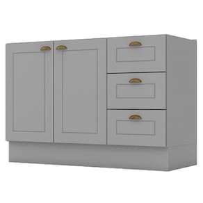 Balcão de Pia 120 cm Nova York Cinza – Henn