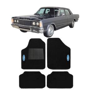 Jogo de tapete automotivo galaxie 81 carpete base pinada