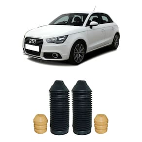 Par kit batente guarda pó dianteiro audi a1 2011 2012 2013