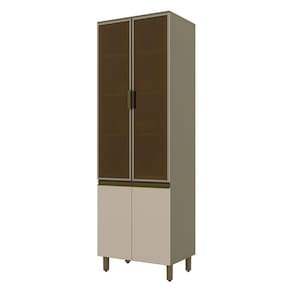 Cristaleira Évelin 4 Portas Duna Cristal – Henn