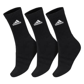 Meia Adidas Cushion Cano Alto Pack com 03 Pares 38 ao 40 Preto