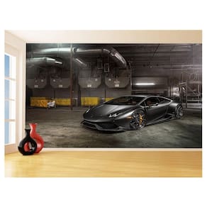 Papel De Parede Carro Lamborghini V10 Huracan 3,5M Car204