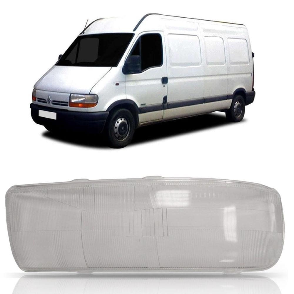 Lente farol master  2009 lado esquerdo