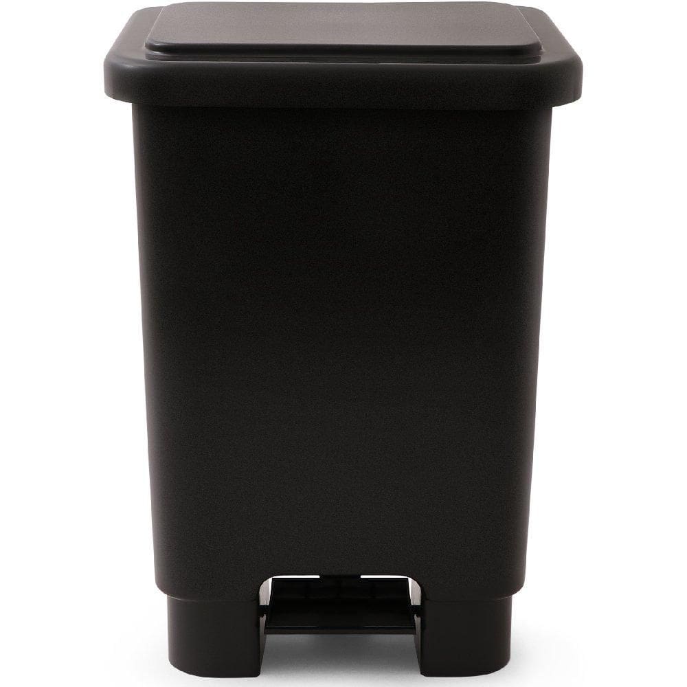 Lixeira com Pedal Preta de 100L - LAR PLASTICOS