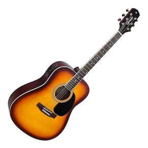 Violao giannini gd1 eq ts folk tobacco sunburst