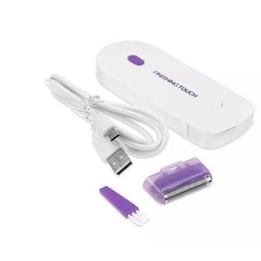 Mini depilador removedor eletrico pelos portatil corpo face