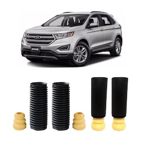 Kit parcial batente dianteiro traseiro ford edge 2016 a 2019