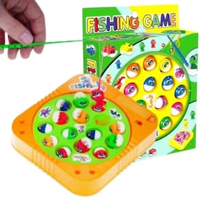 Brinquedo pega peixe pesca jogo pescaria grande a pilha