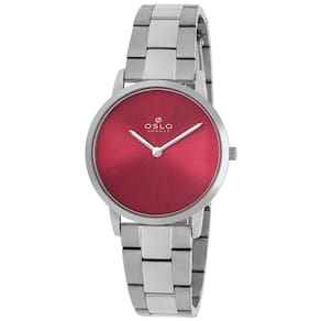 Relógio feminino oslo  aço slim w1sx ofbsss9t0016