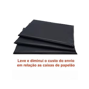 Envelope cinza/eco 90x60 kit 1000