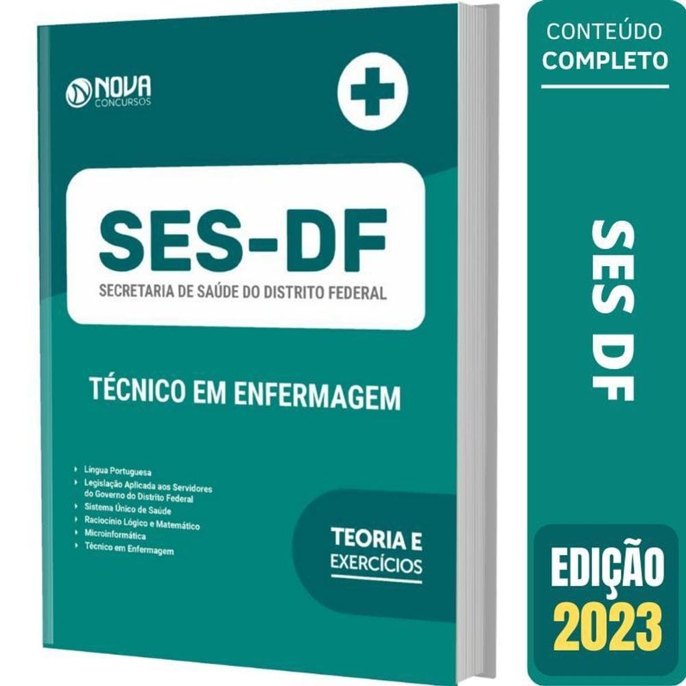 Apostila concurso ses df - técnico de enfermagem