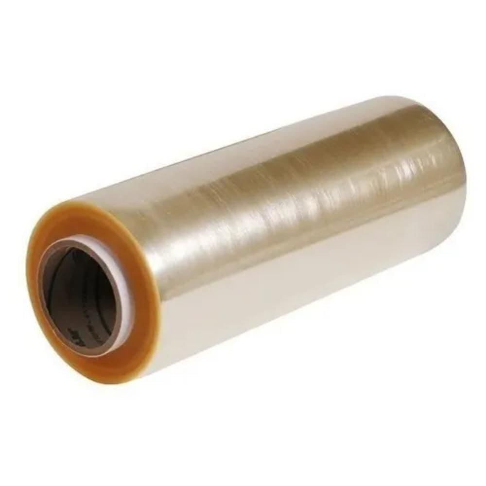Rolo bobina plástica de filme 38cm x 500m